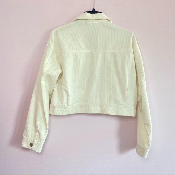 Forever 21 Corduroy Boxy Zip Up Jacket - Picture 3 of 8